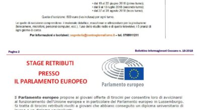 Bollettino Informagiovani Ceccano 18-2018