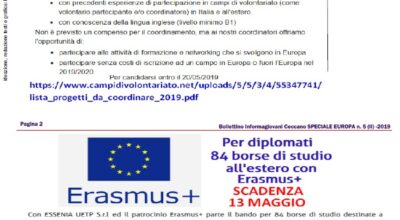 Bollettino Informagiovani Ceccano SPECIALE EUROPA n_5_(II)_2019