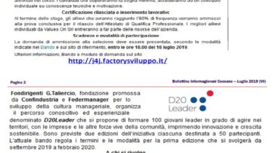 Bollettino Informagiovani Ceccano n_7_2019