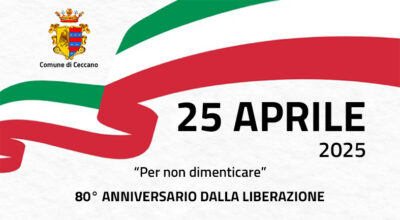 25 Aprile 2025 – Festa della Liberazione – 80° Anniversario